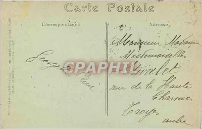 Le Havre — O Palácio de Justiça — The Town-hall. — Editor Jhot. N°9 — Verso