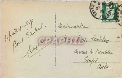 Dieppe — Ogólny widok — Kasyno i skały — Rewers