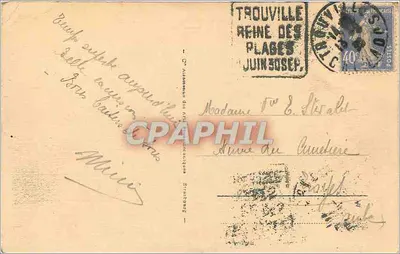 Honfleur — Kościół Najświętszej Maryi Panny łaski — Wydawca HONFLEUR, nr 29 — Rewers