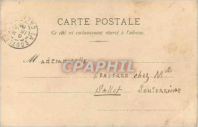 Flores rosas — ilustração aquarelada — editor desconhecido, número de série não visível — Verso