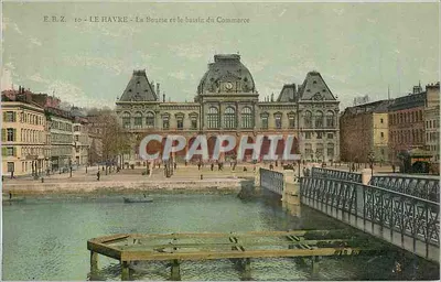 Le Havre - A Bolsa e o cais do Comércio — E.B.Z. n°10