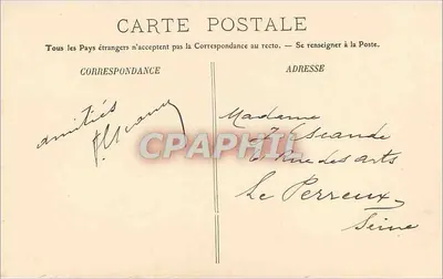 Rouen — La Rue de la Grosse Horloge — LL. 2873 — Rewers