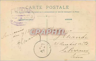Padirac — A Rio Subterrâneo — Livraria Baudel (Lot) — Verso