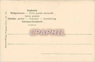 O Hohneck — Cabana-abrigo — Zahnmeissen-Wolend, Münster O.J.E. 1904 — Verso