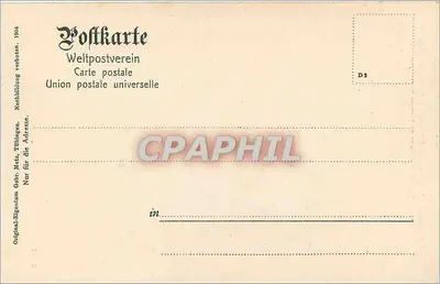 Hohneck, avalanche de neve brisa ao pôr do sol — Otto Baumüller, n° 31276 — Verso