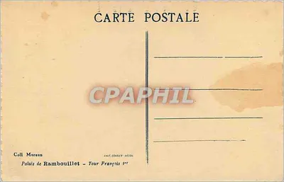 Palazzo di Rambouillet — Torre di Francesco I — Coll Moreau — Verso