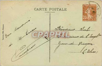 Presqu'île de Quiberon — Ponta e Observatório do Port-Blanc — Laurent-Nel, Rennes — Verso