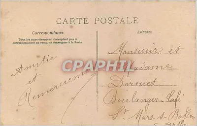 Chica con hibisco — editor J.L.C., n° 1134 — Reverso