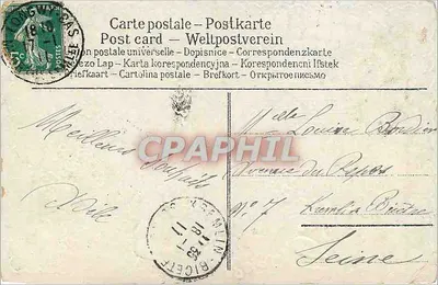 Pequeñas Flores — Habla por Mí — Tarjeta postal universal — Reverso