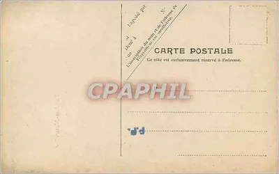 Bebê em um berço com rede — com cachorro — editor F.K. Paris — Verso