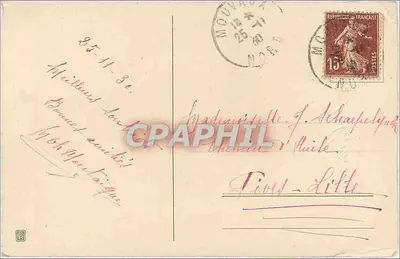 Arranjo de flores — dedicação a Santa Catarina — editor desconhecido — Verso