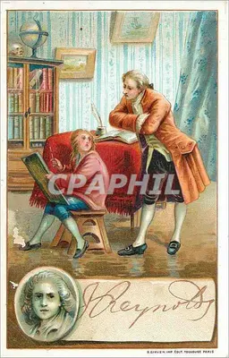 Reynolds — Pintor inglês (1723-1792) — B. Girven, Imp. Édit. Toulouse Paris