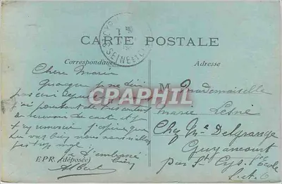 Liefdespaar — romantische scène — EPR, n°138 — Achterkant