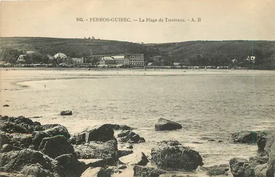 Perros-Guirec — A Praia de Trestraou — A. B