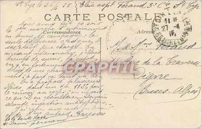 Paryż — Kościół Madeleine — Kopie Partheonu w Atenach — Rewers