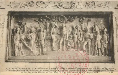 Boulogne-sur-Mer — Coluna de Honra no Campo de Boulogne, em 16 de agosto de 1804 — CAF
