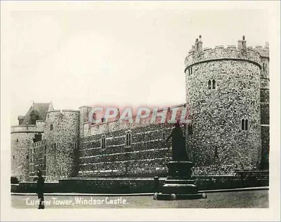 Torre do Curfew, Castelo de Windsor — vista histórica