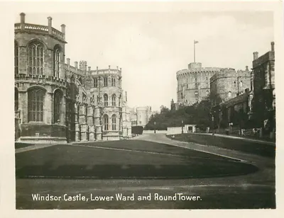 Castelo de Windsor, Lower Ward e Round Tower