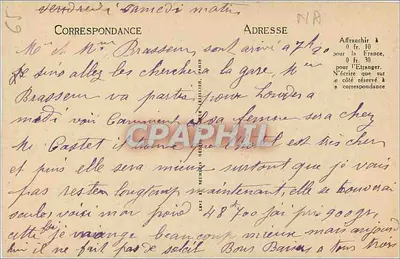 Lourdes - Dolina Argelès i łańcuch Pireneusów widziane z Pic du Jer - LL — Rewers