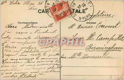 Nice — Grotty Nowych Ogrodów i Miejski Kino — Wydawnictwo Baylone Frères, N°809 — Rewers