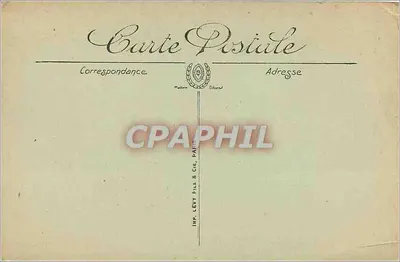 Oros Immps — Ondas contra os rochedos — Imp. Lévy Frères & Cie, Paris — Verso