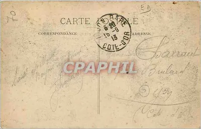 Champlitte — Entrada do Hôtel de Ville — Editor: W. Simonet — Verso