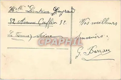 Rybak z kolorowymi rybami — Polo, wydawca nr 3026 — Rewers