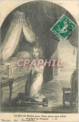 O Rei de Roma ora a Deus por seu Pai e pela França — J. H.