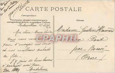 Napoleone I° e Imperatore Romano — Palazzo di Fontainebleau — Edizione ELD n°933 — Verso