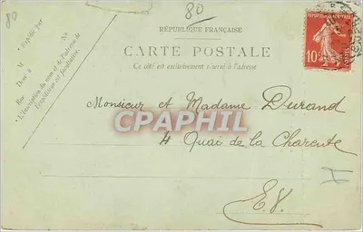 Amiens — El Campanario — LL. — N° 47 — Reverso