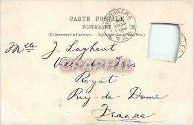 Pescadores Flamengos — Ostende, Bélgica — VVEO — Verso