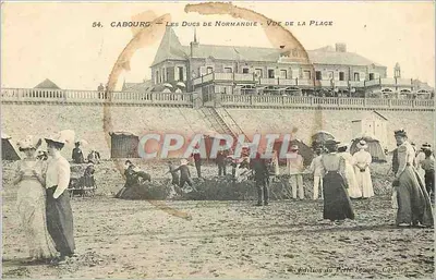 Cabourg — Os Ducs da Normandia — Vista da Praia — Edição do Petit Louvre, Cabourg