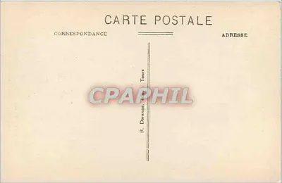 Azay-le-Rideau — Kobieta w czerwonym (Szkoła Wenecjuska) — Wydawca nieznany — Rewers