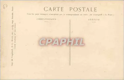 Senlis — Zniszczone domy z powodu obusów — Wyd. Pays de France n°154 — Rewers