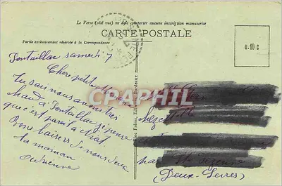 Royan (Côte d'Argent) — Het Municipale Casino — BR - 804 — Achterkant
