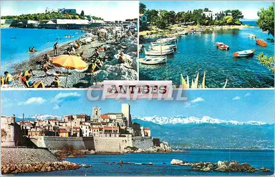 Antibes — vista panorâmica e praia — Éditions « MMB » n°289