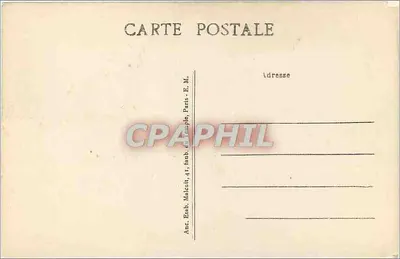 Bois de VINCENNES — A Porta Amarela — E.M. n°1056 — Verso