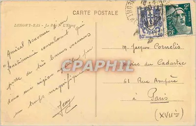 Longwy-Bas — Péri jeziora — wydawca nie widoczny — Rewers