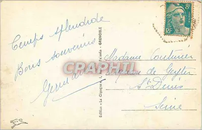 Aix-les-Bains — Plaża — Wydawnictwo La Gigasca — Rewers