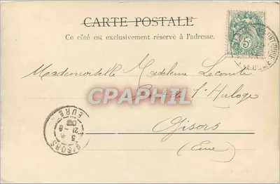 Mont-Dore — De Station — R.&J.D. 10918 G,12 — Achterkant