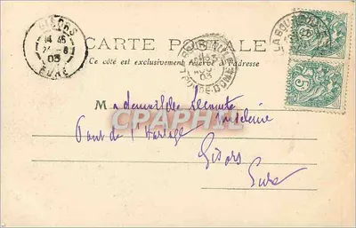 Puy-de-Dôme — 45 - LA BOURBOULE Ogólny widok z mostu nad kaskadami — M.T. / I.L. — Rewers