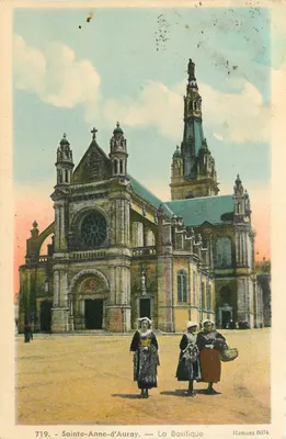 Sainte-Anne-d'Auray — A Basílica — Rennes 0074