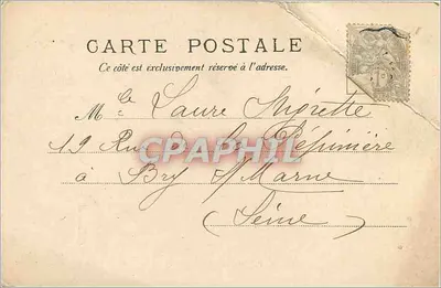 Calais — Wieża muzeum — V.P. Nr 377 — Rewers