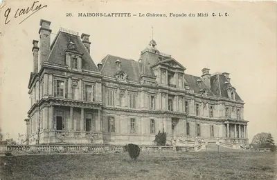 MAISONS-LAFFITTE — O Castelo, Fachada do Meio-Dia — C.L.C.