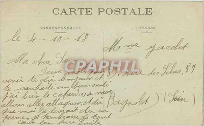 Ypres (Belgia) — Kościół św. Martyna i część Halles — L. G. H., Visé Paryż — Rewers