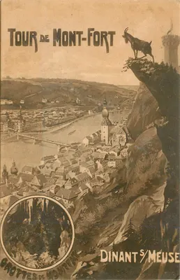 Torre de Mont-Fort — Grutas de Mont-Fort — Ed. Nola, Bruxelas