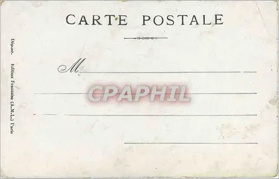 Monumento de Gambetta — inaugurado em Bordeaux em 25 de abril de 1915 — edição francesa (A.M.L.) — Verso