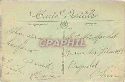 Versailles — Pałac z lotu ptaka — LL. nr 9 — Rewers