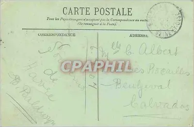Le Havre — O Boulevard de la Hève — LL. — n°219 — Verso