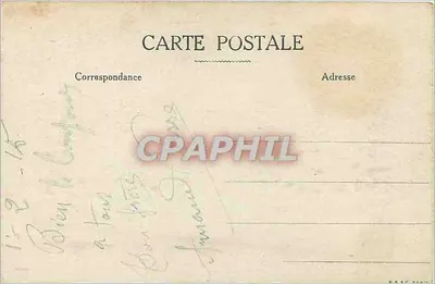 RAMSCAPELLE (Bélgica) — Inundações do Yser — Guerra de 1914 — Verso